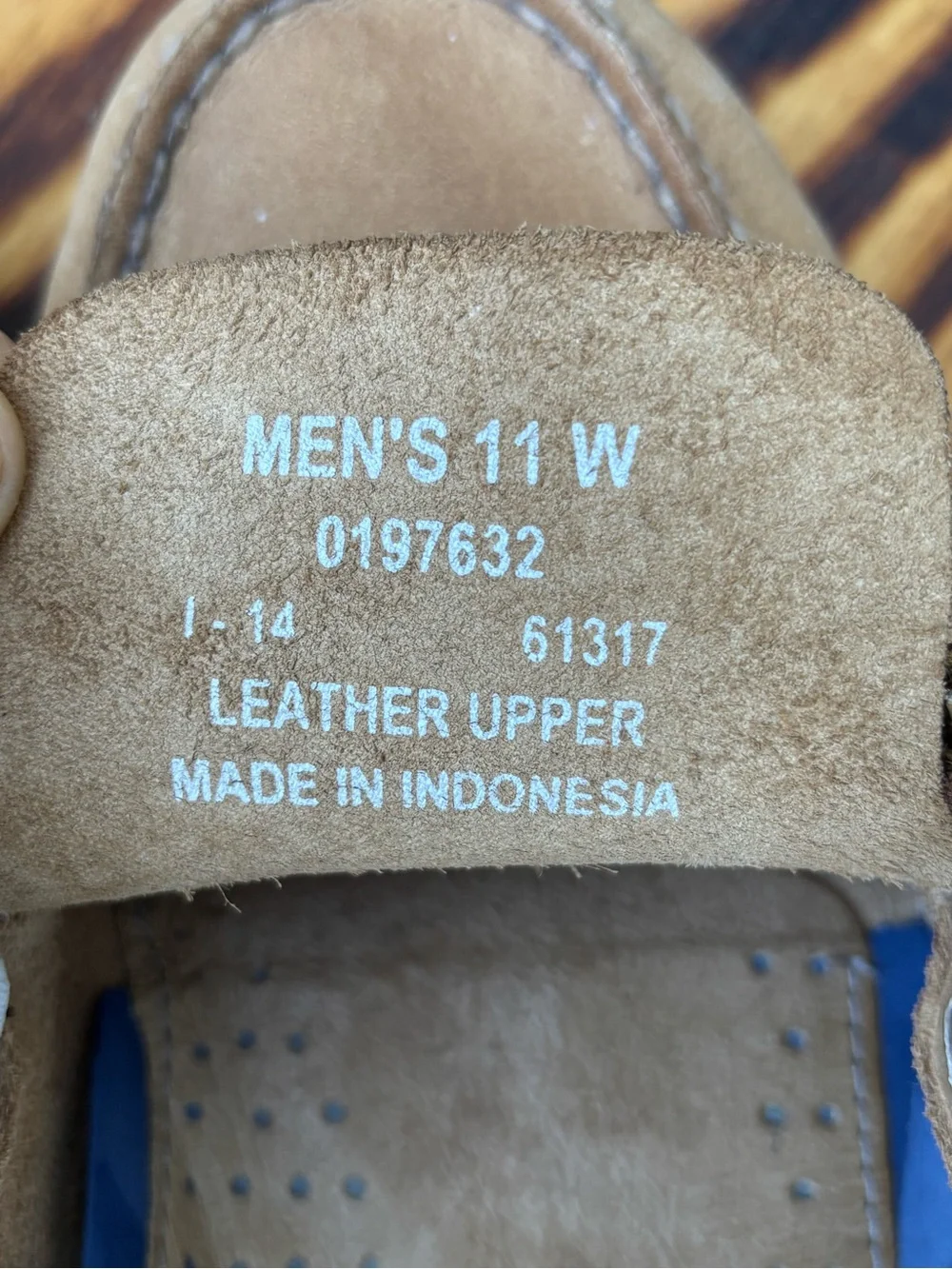 Sperry men’s leather
